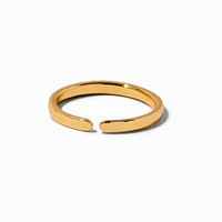 C LUXE by Claire's 18k Yellow Gold Plated Crystals Toe Ring