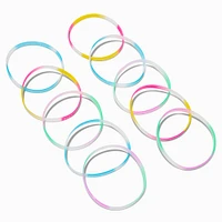 Best Friends Glow in the Dark Ombré Stretch Bracelets - 10 Pack