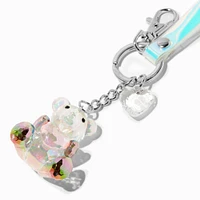 Holographic Bear Keychain