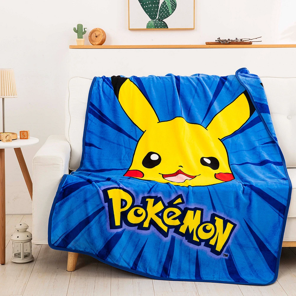 Pokémon™ Pikachu Silk Touch Throw Blanket