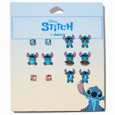 Disney Stitch Claire's Exclusive Cozy Stud Earring Set - 6 Pack