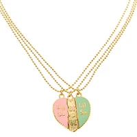 Best Friends Mother & Daughters Split Heart Pendant Necklaces