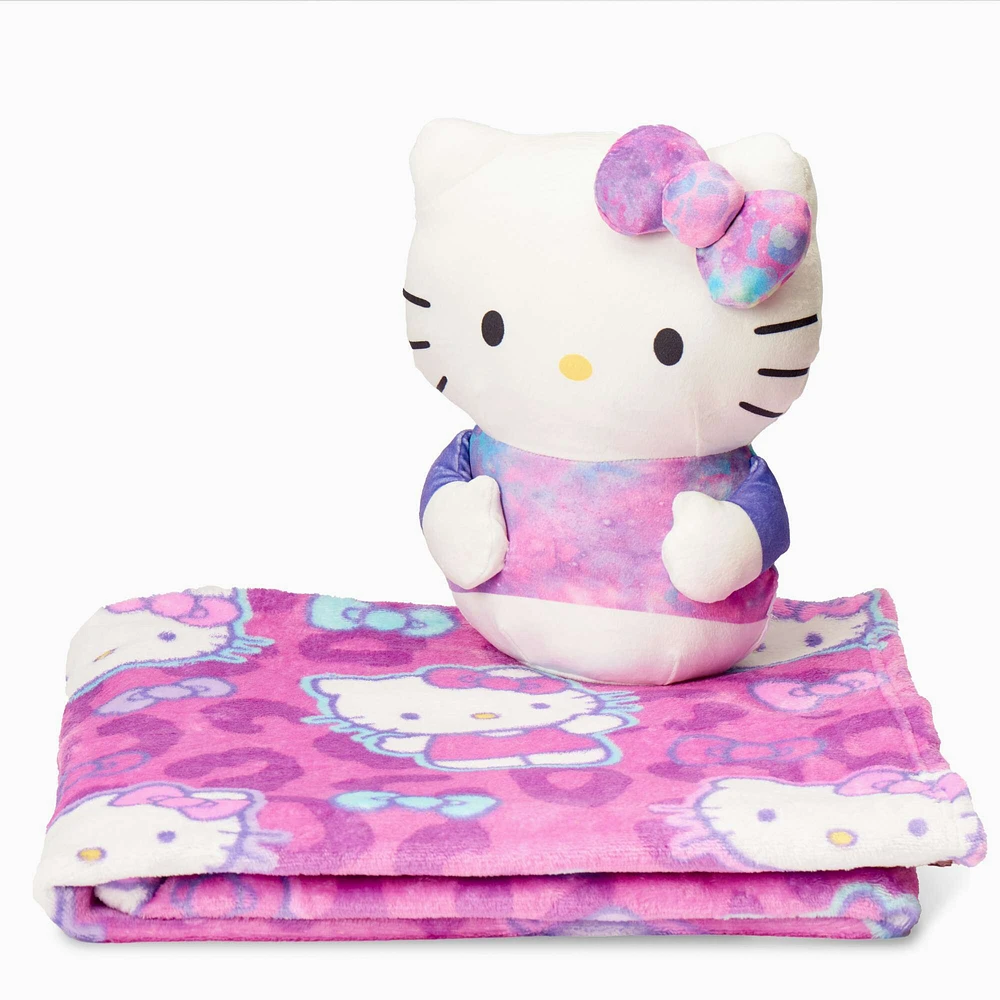 Hello Kitty® Cute ''Hello Hugs'' Hugger Pillow & Silk Touch Blanket Set (ds)