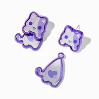 Aphmau™ Claire's Exclusive Galaxy Cat Front & Back Earrings