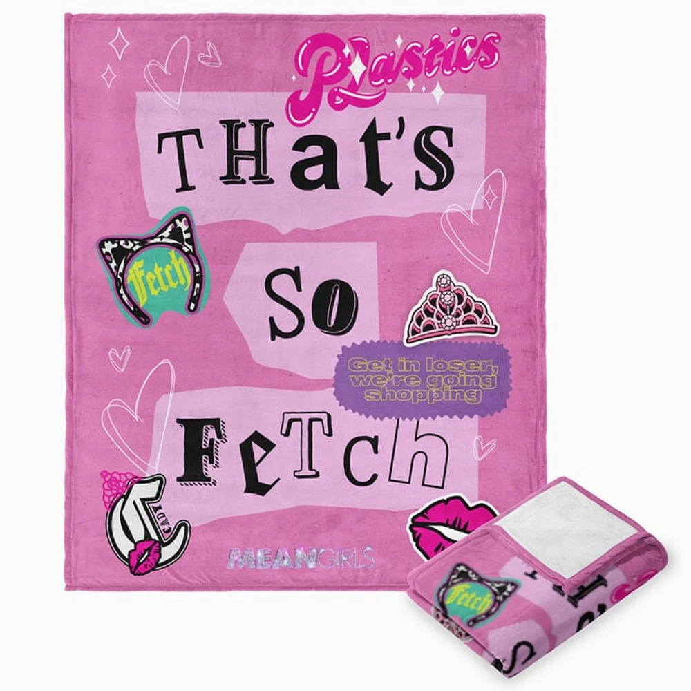 Mean Girls™ x Claire's So Fetch Silk Touch Throw Blanket