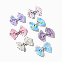 Bluey Hair Bow Clips - 7 Pack