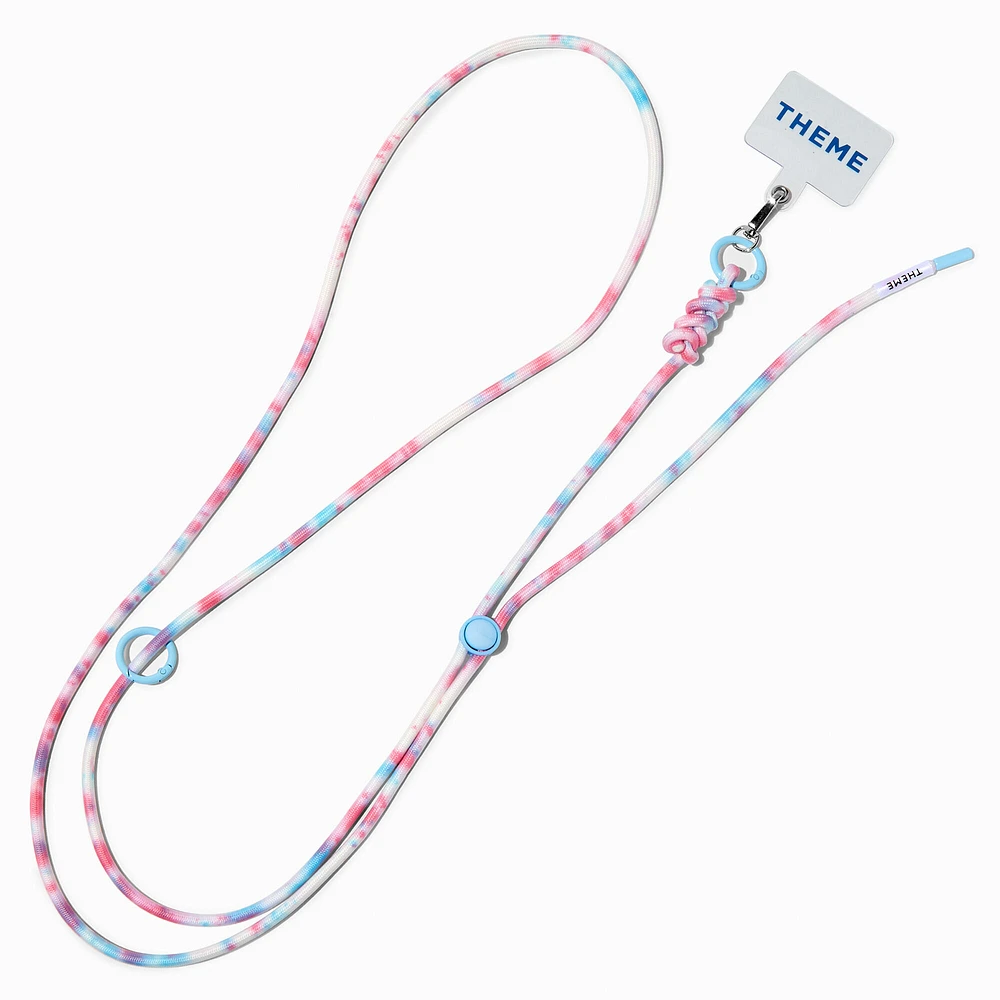 T H E M E x Claire's Tie Dye Rope Lanyard