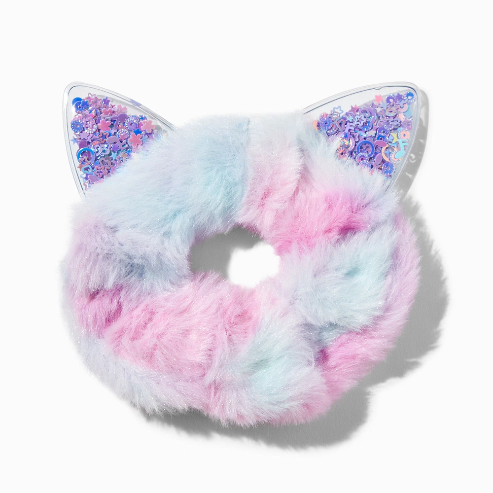 Tie Dye Cat Ears Shaker Hair Scrunchie