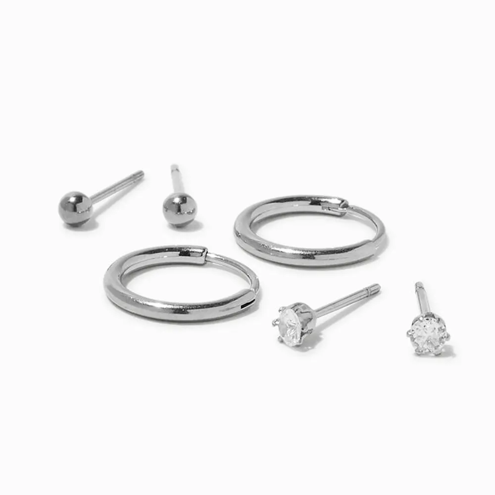 Claire's Surgical Steel Earrings