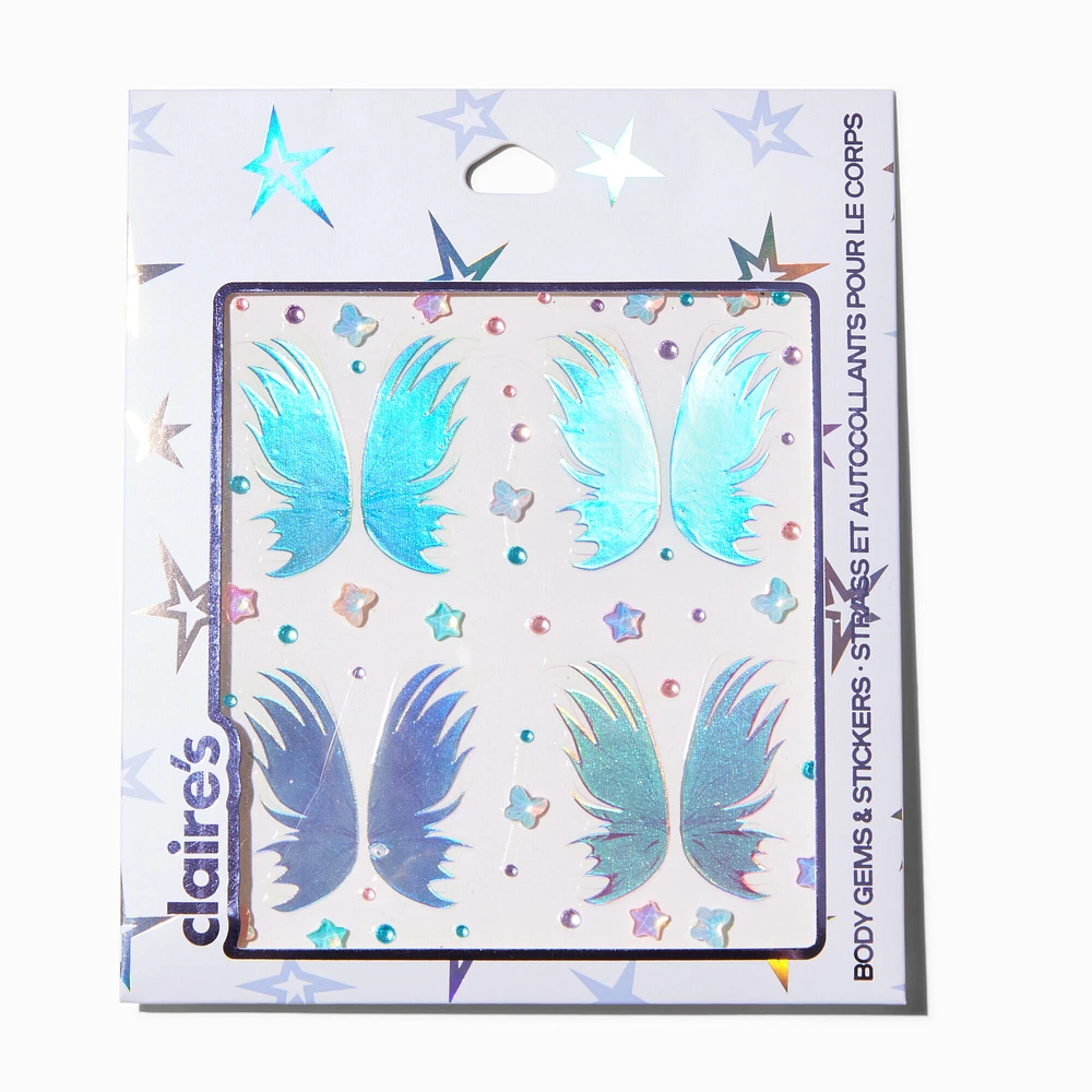 Holographic Butterfly Temporary Tattoos