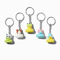 Critter Floaties Best Friends Keychains - 5 Pack