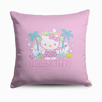 Hello Kitty® Palm Tree Printed Throw Pillow (ds)