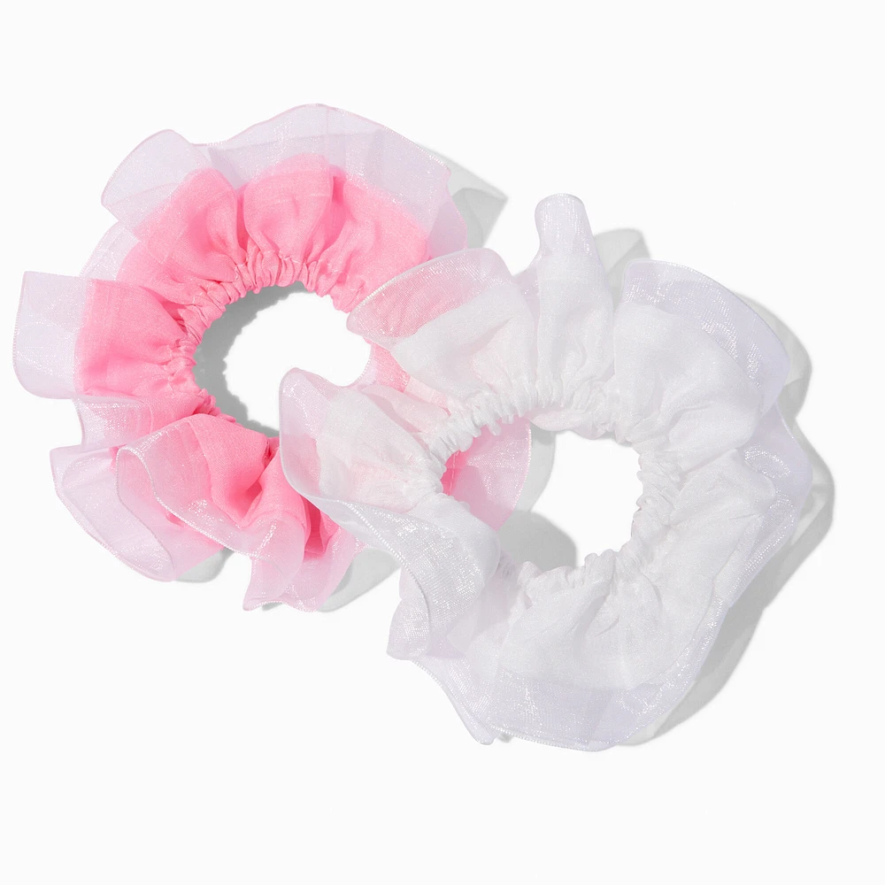 Claire's Club Rose Scrunchies - 2 Pack