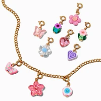 Claire's Club Make-It-Yourself Flower Charm Necklace Kit