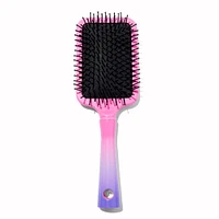 Pink & Purple Ombre Star Paddle Hair Brush