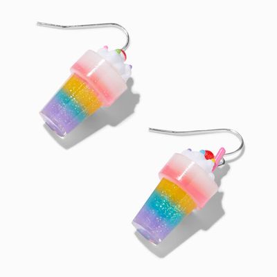 Rainbow Milk 1" Drop Earrings