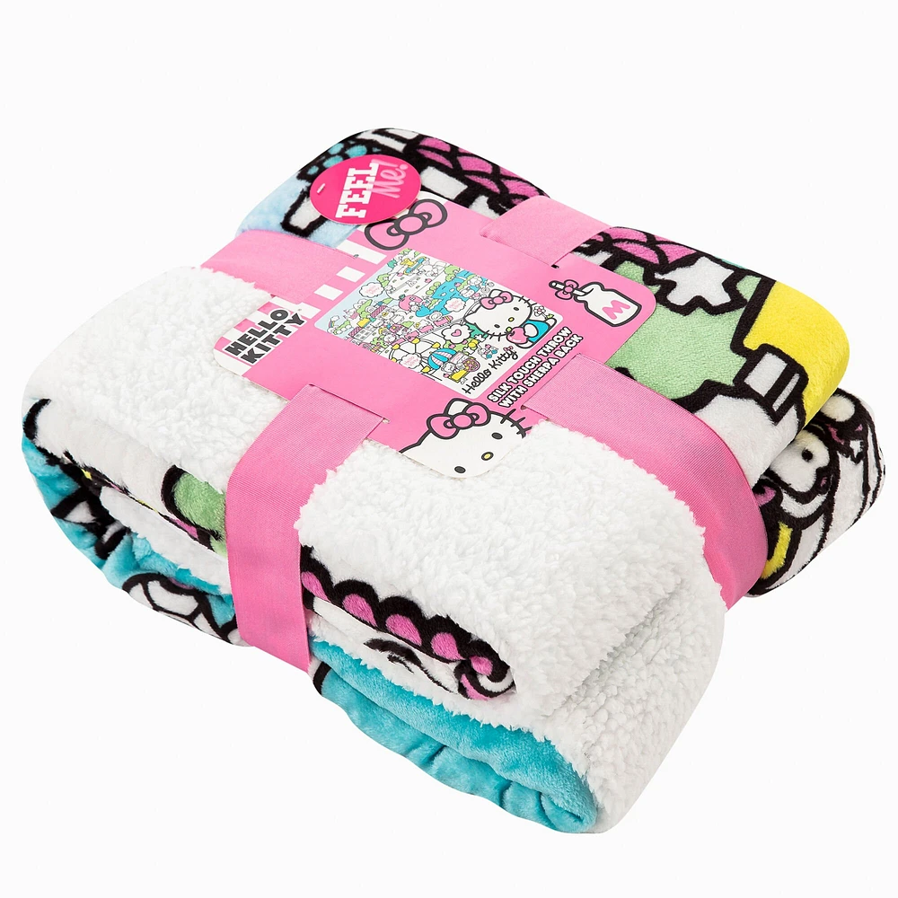 Hello Kitty® Oversized Silk Touch Sherpa Throw Blanket