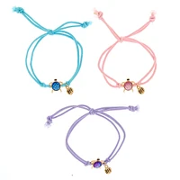 Pastel Turtle Stretch Friendship Bracelets - 3 Pack