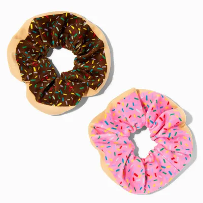 Sprinkle Donut Hair Scrunchies - 2 Pack