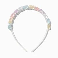 Colorful Puffy Heart Headband