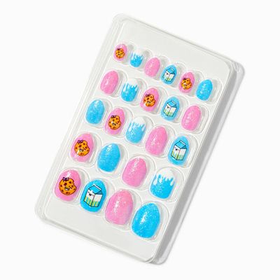 Milk 'N Cookies Stiletto Press On Vegan Faux Nail Set - 24 Pack