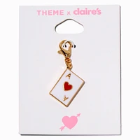 T H E M E x Claire's Gold-tone Ace of Hearts Charm