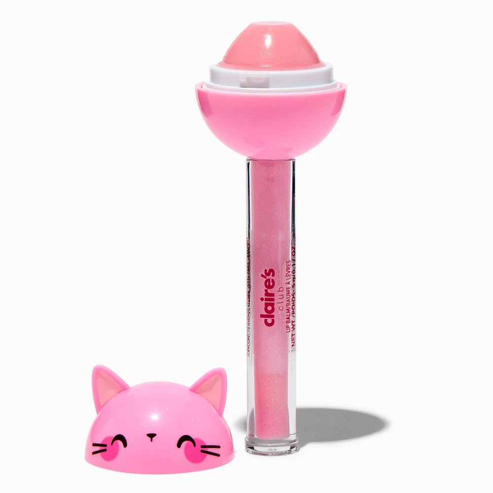 Claire's Club Pink Cat Lip Duo - 2 Pack