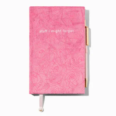 "Stuff I Might Forget" Notebook with Pen