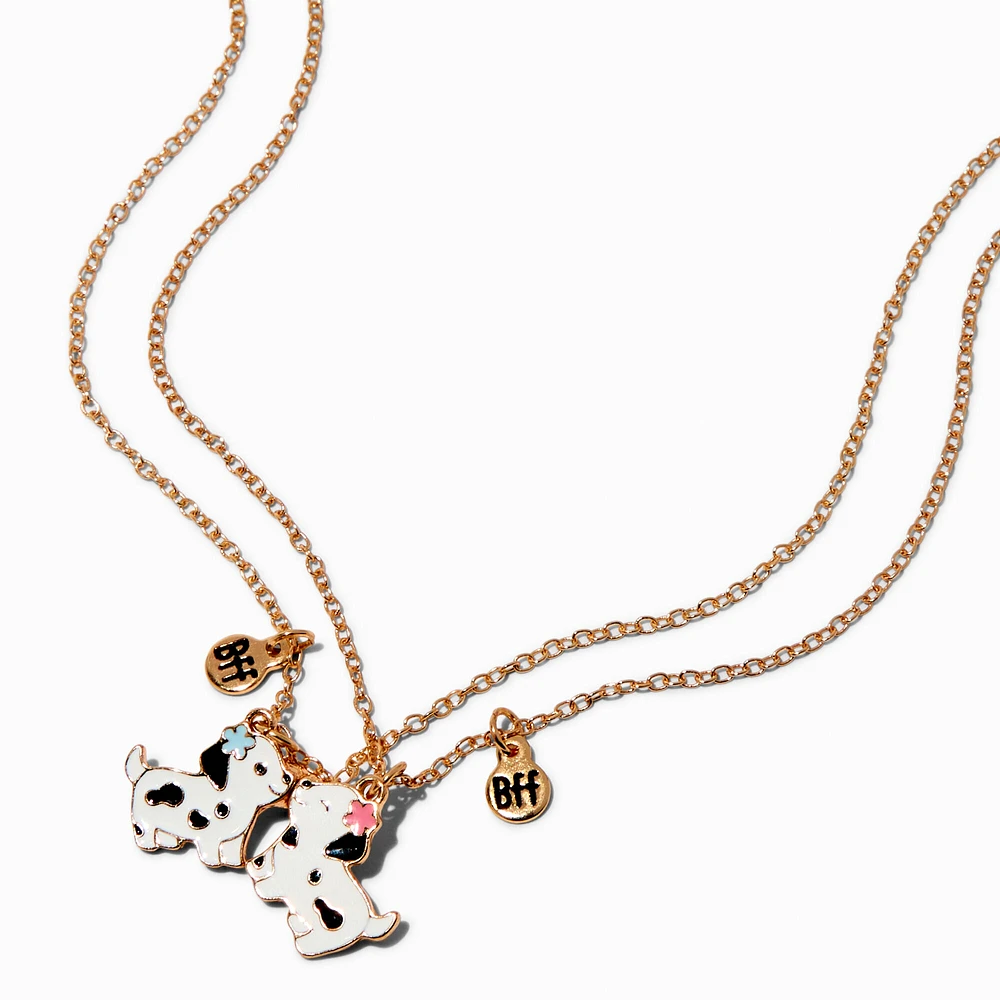 Best Friends Dalmatian Pendant Necklace Set - 2 Pack