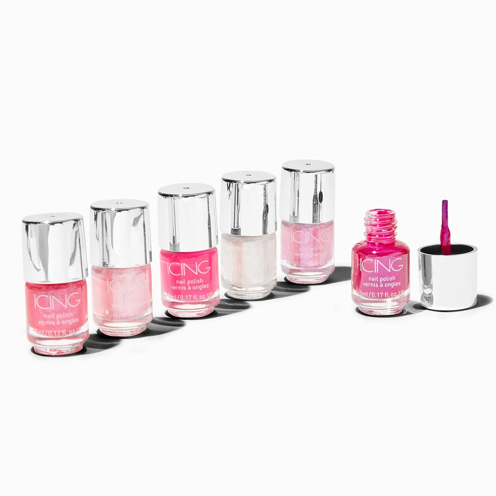 Barble Pink Monochromatic Mini Nail Polish - 6 Pack