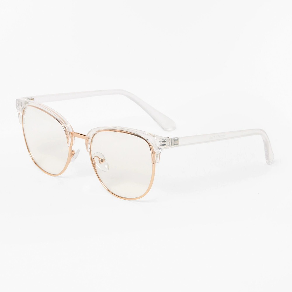 Clear Browline Clear Lens Frames