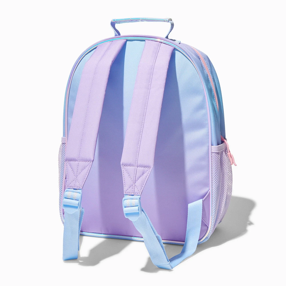Claire's Club Holographic Unicorn Functional Backpack