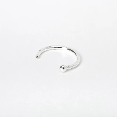 Sterling Silver 22G Open Nose Ring