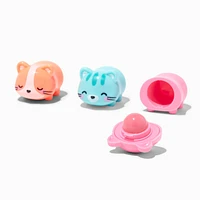 Claire's Club Critters Parade Lip Gloss Pot Set - 3 Pack