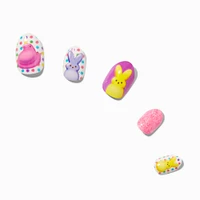 Peeps® Easter Press On Faux Nail Set - 20 Pack