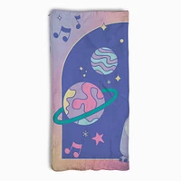 Disney Stitch Weird Alien Silk Touch Throw Blanket Sherpa Slumber Bag (ds)