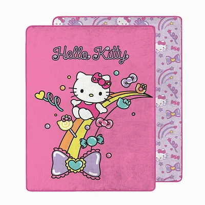 Hello Kitty® Hello Dreams Reversible Silk touch Throw Blanket