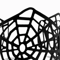 Black Spiderweb Cuff Bracelet