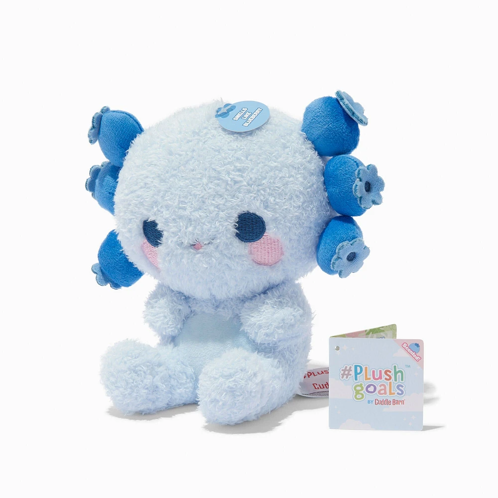 #Plush Goals by Cuddle Barn® 6'' Blueberry Axolotl Plush Toy