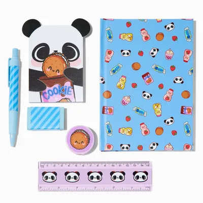 Panda Cookie Stationery Set