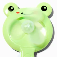 Green Frog Hand Crank Fan