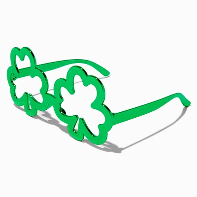 Shamrock-Shaped Party Glasses