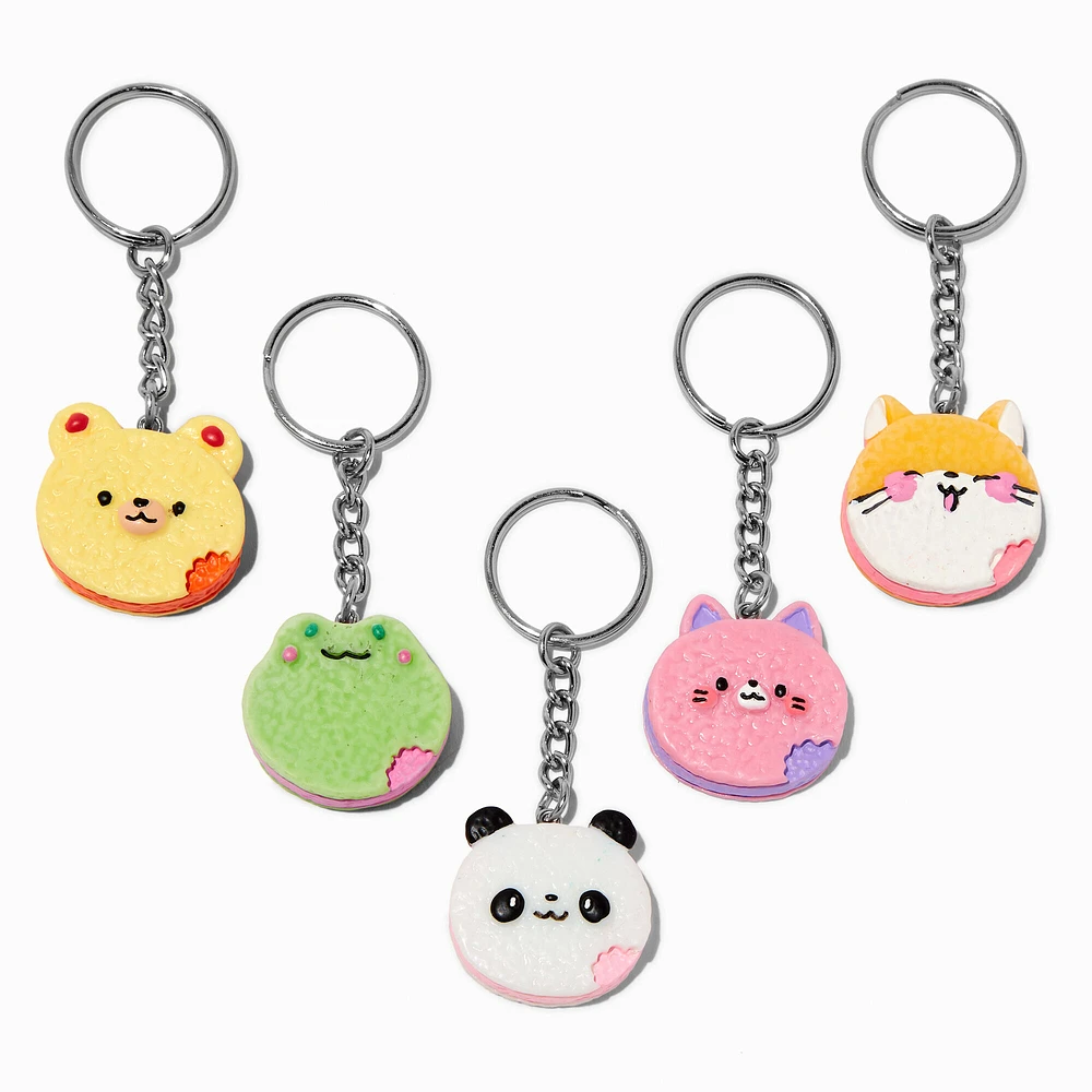 Best Friends Critter Snack Keyrings - 5 Pack