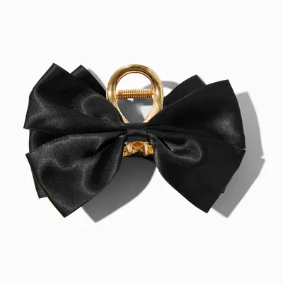Gold-tone Double Bow Hair Claw