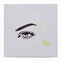 Glow in the Dark Butterfly Eye Gems