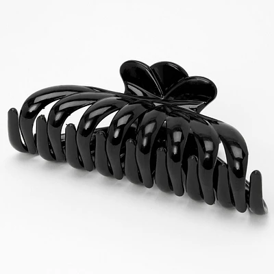 Black Large Clamshell Hair Claw