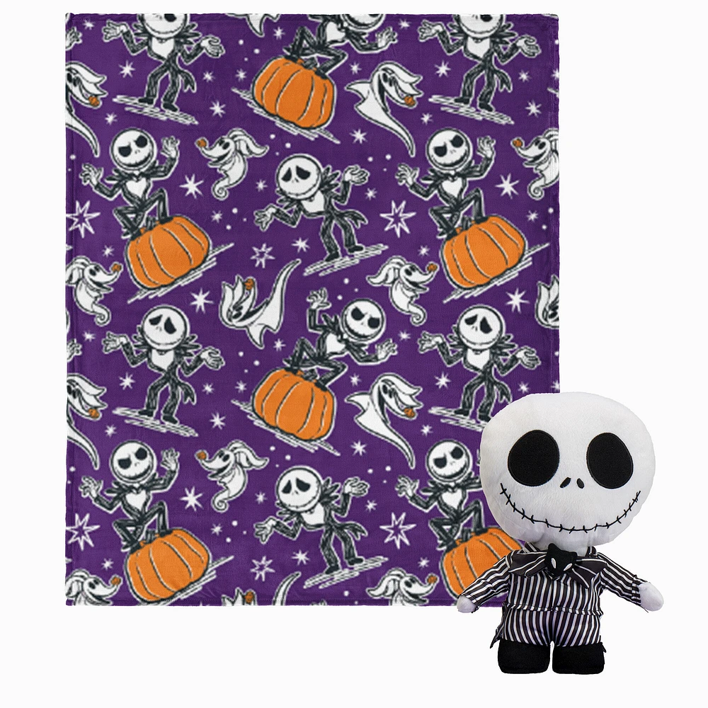 The Nightmare Before Christmas™ Hugger Pillow & Silk Touch Throw Set