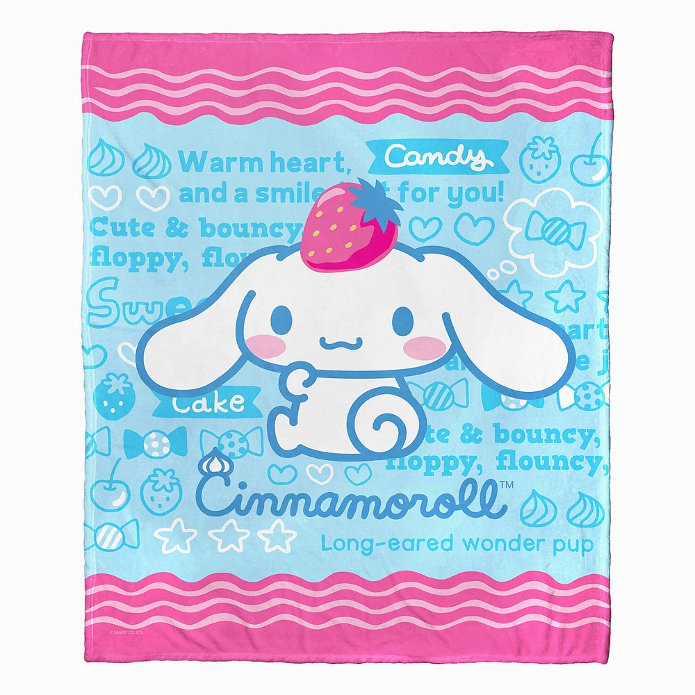 Cinnamoroll® Wonder Pup Silk Touch Throw Blanket (ds)