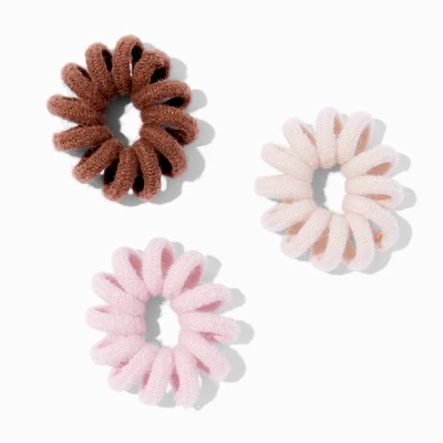 Knit Spiral Hair Ties - 3 Pack