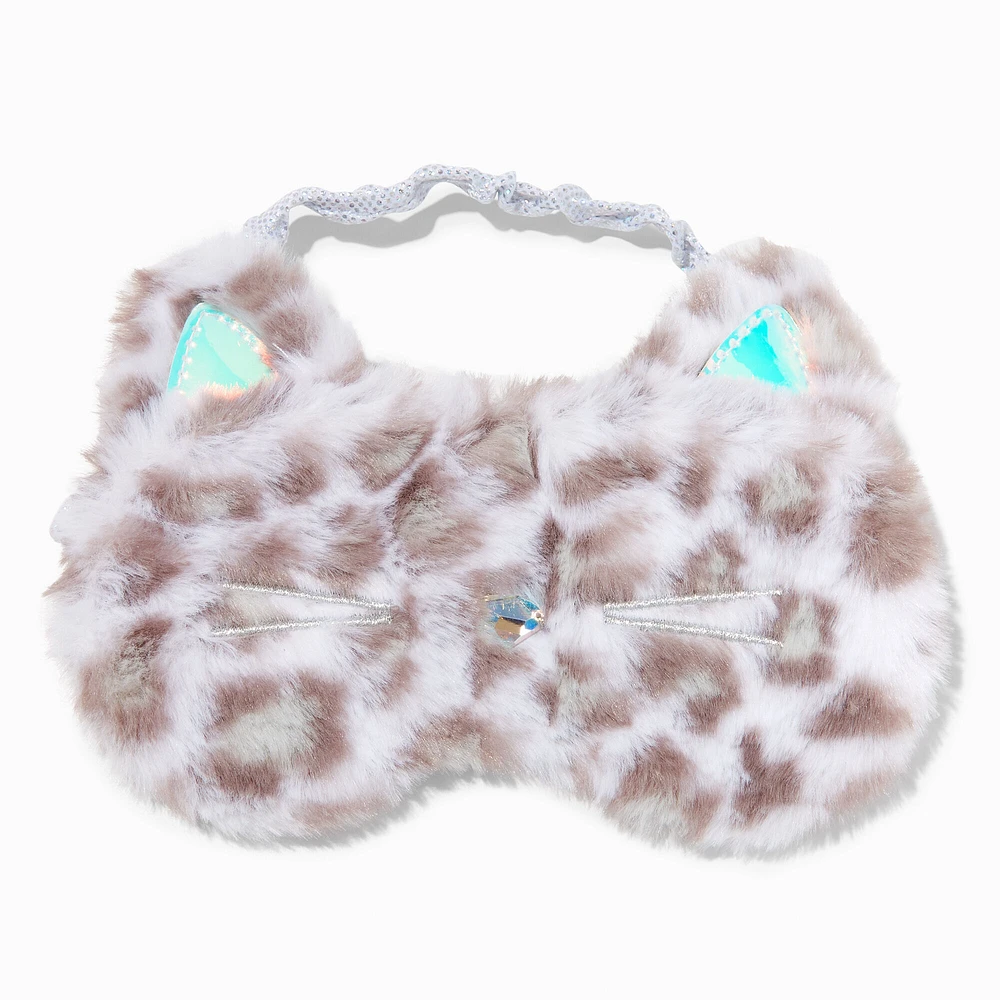 Claire's Club Snow Leopard Sleeping Mask